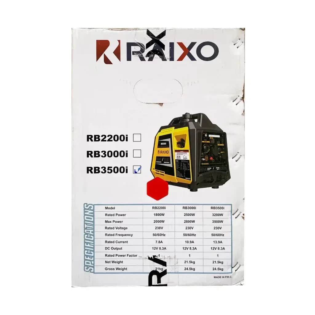 موتور برق 3.5 کیلووات سایلنت هندلی راکسیو مدل RB3500i - تصویر 2