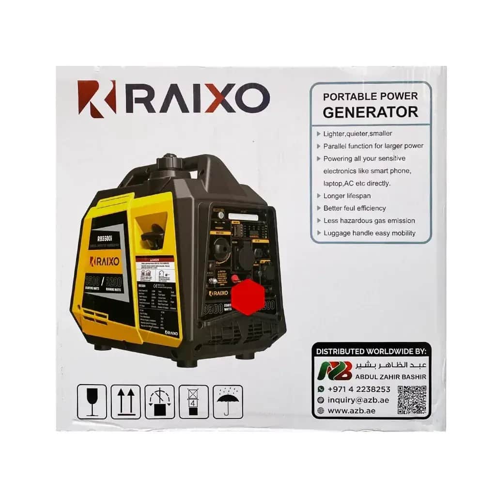 موتور برق 3.5 کیلووات سایلنت هندلی راکسیو مدل RB3500i - تصویر 3