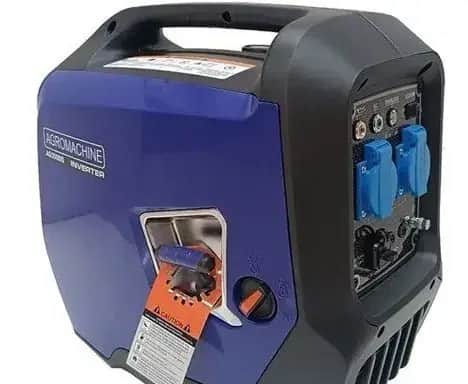 موتور برق ۲ کیلووات بنزینی سایلنت تک فاز هندلی اینورتر دار آگرو مدل AG2300IS_BLUE