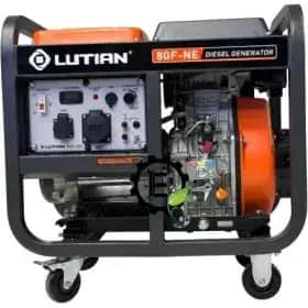 موتور برق 8.5 کیلووات دیزلی تک فاز استارتی لوتیان مدل 8GF-NE